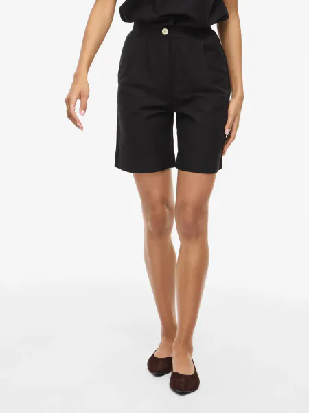 Hovedbilde PRISILLA RETT SHORTS - SORT