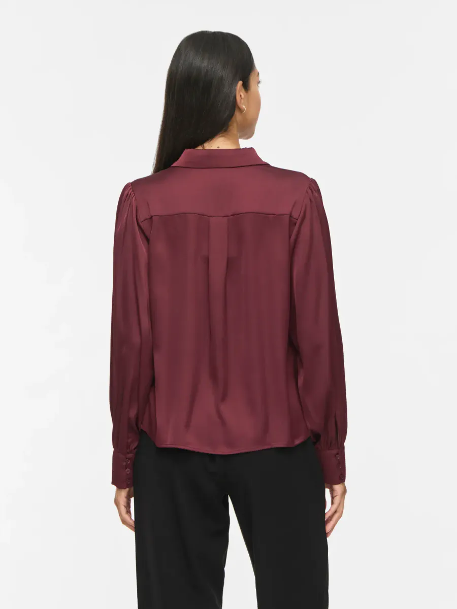 ENNA RAVENNA BLUSE - PLOMME
