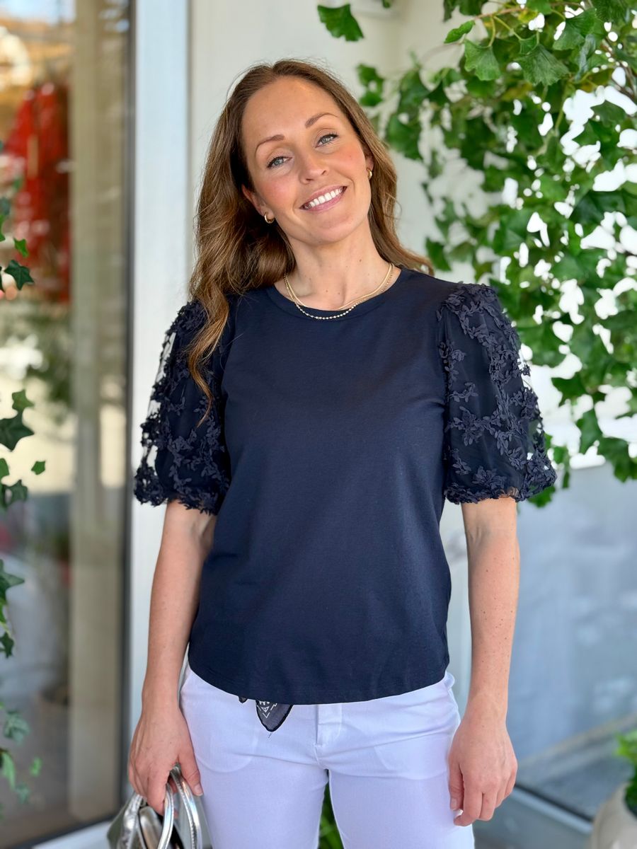 ONESCA TOPP M/EMBRO ERM  - NAVY