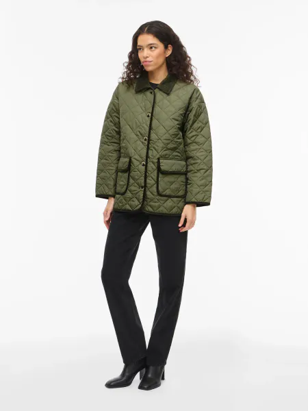 Hovedbilde ANGO QUILTET JAKKE - OLIVEN