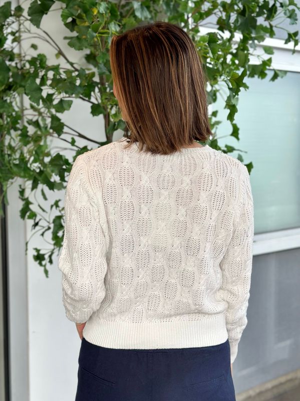 DOMO PULLOVER - OFFWHITE
