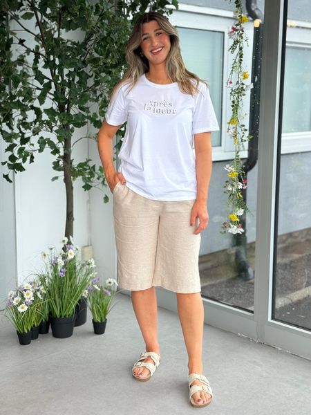 Hovedbilde HEZEL T-SHIRT EMBRO - HVIT