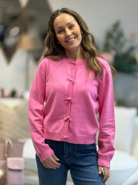 Hovedbilde TESSA CARDIGAN - ROSA