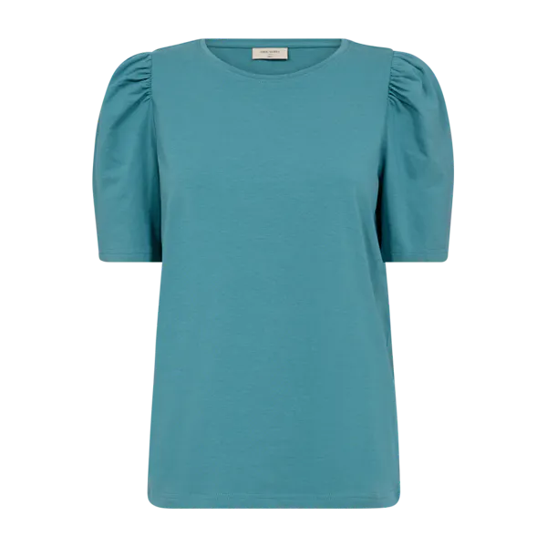 Hovedbilde FENJA T-SHIRT M/PUFFERM  - PETROL