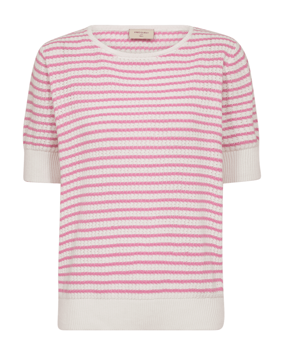 DODO GENSER STRIPES - OFFWHITE / ROSA