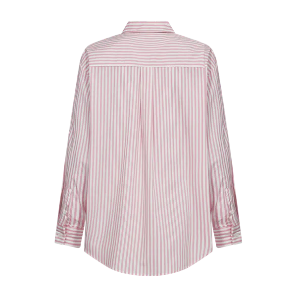 Hovedbilde JOLLE SKJORTE STRIPET - ROSA / HVIT