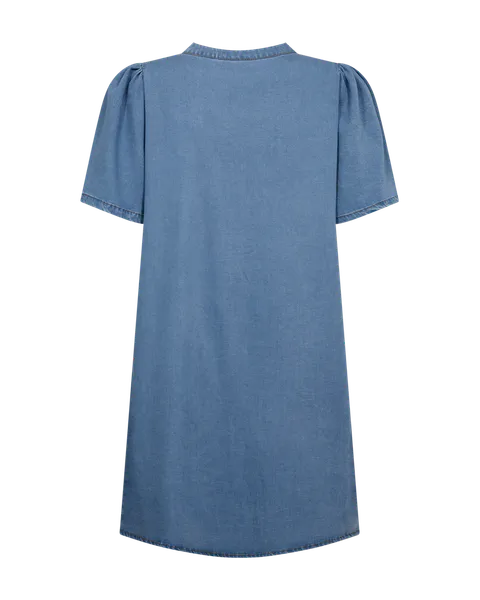 Hovedbilde SOLDA KNELANG KJOLE - LYS DENIM