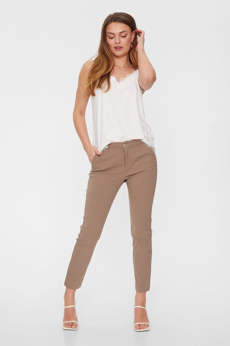 SOLVEJ CHINOS BUKSE - CAMEL