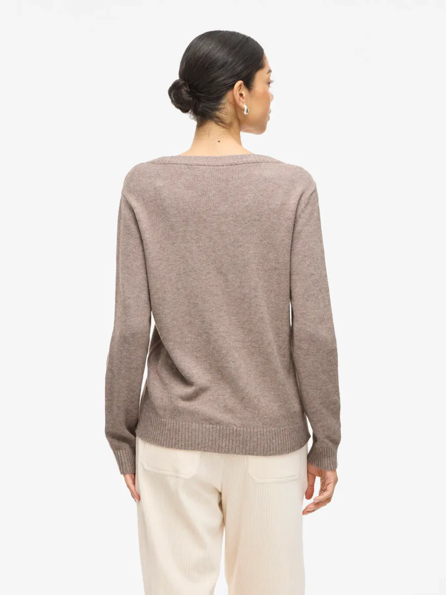 VIRIL GENSER O-NECK - MULDVARP