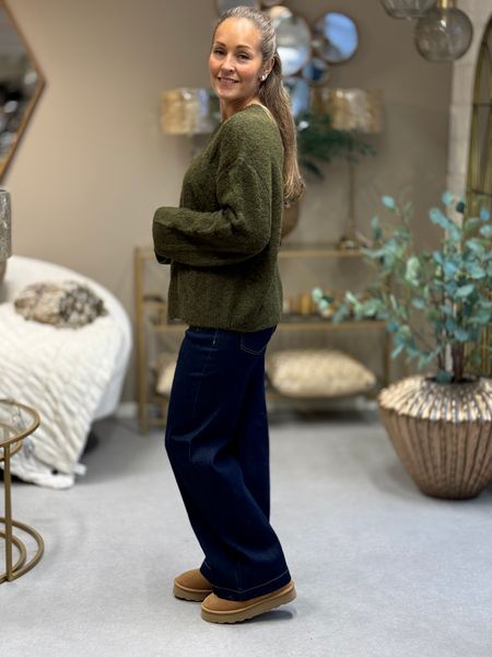 Hovedbilde MARLEY CABEL STRIKKET GENSER - OLIVEN