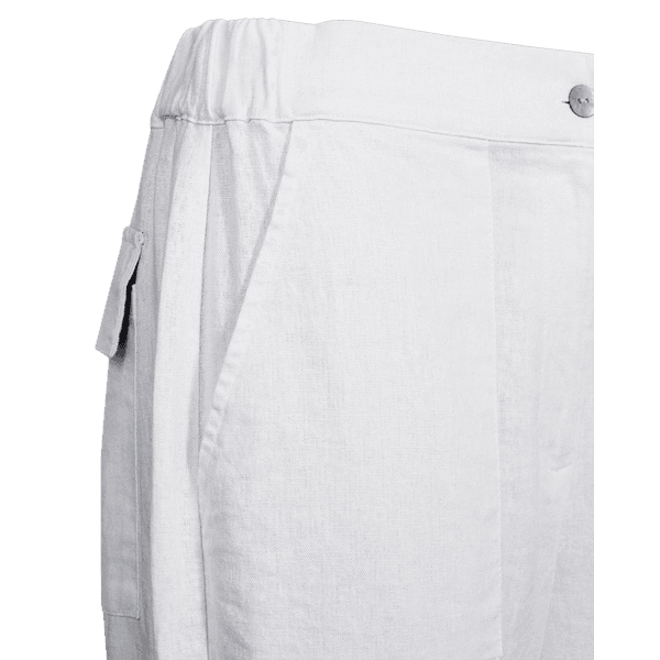 Hovedbilde LAVA LIN/VISCOSE BUKSE BALLON - HVIT