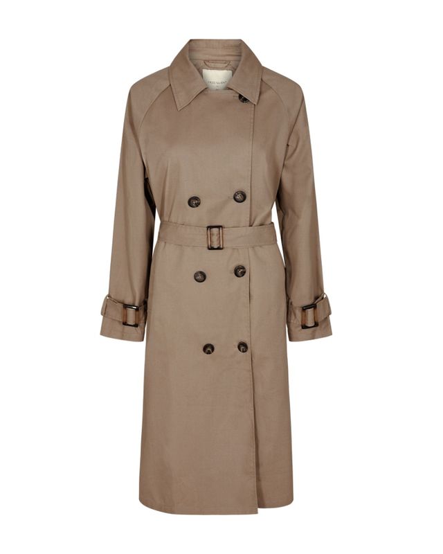 TUKSY TRENCHCOAT - TAUPE