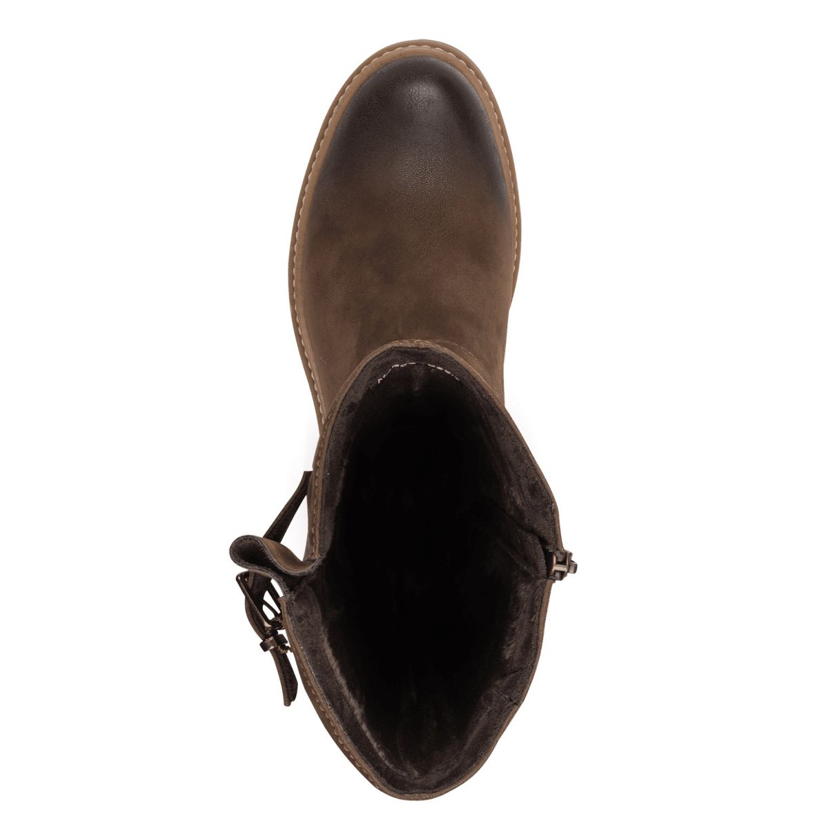 BOOTS HØYT SKAFT NUBUCK - MOCCA