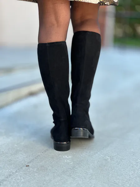 Hovedbilde STØVLETT M/STRETCH - SORT