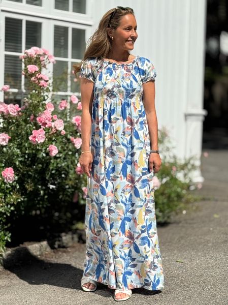 Hovedbilde LISE MAXI DRESS - BLUE MIX