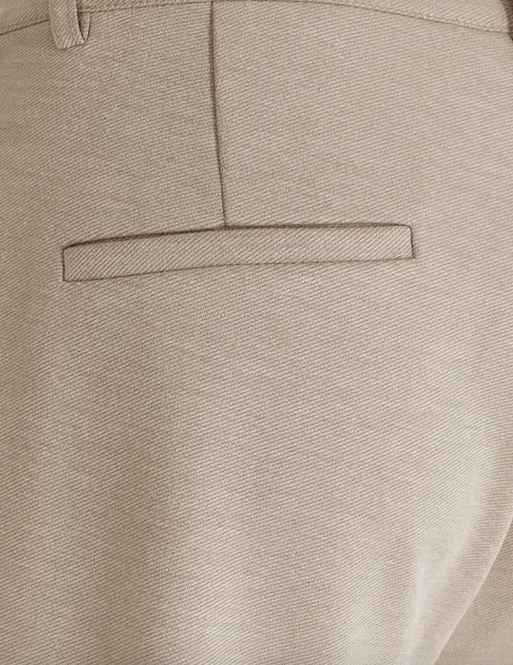 Hovedbilde NANNI RETT BUKSE - TAUPE MELANGE
