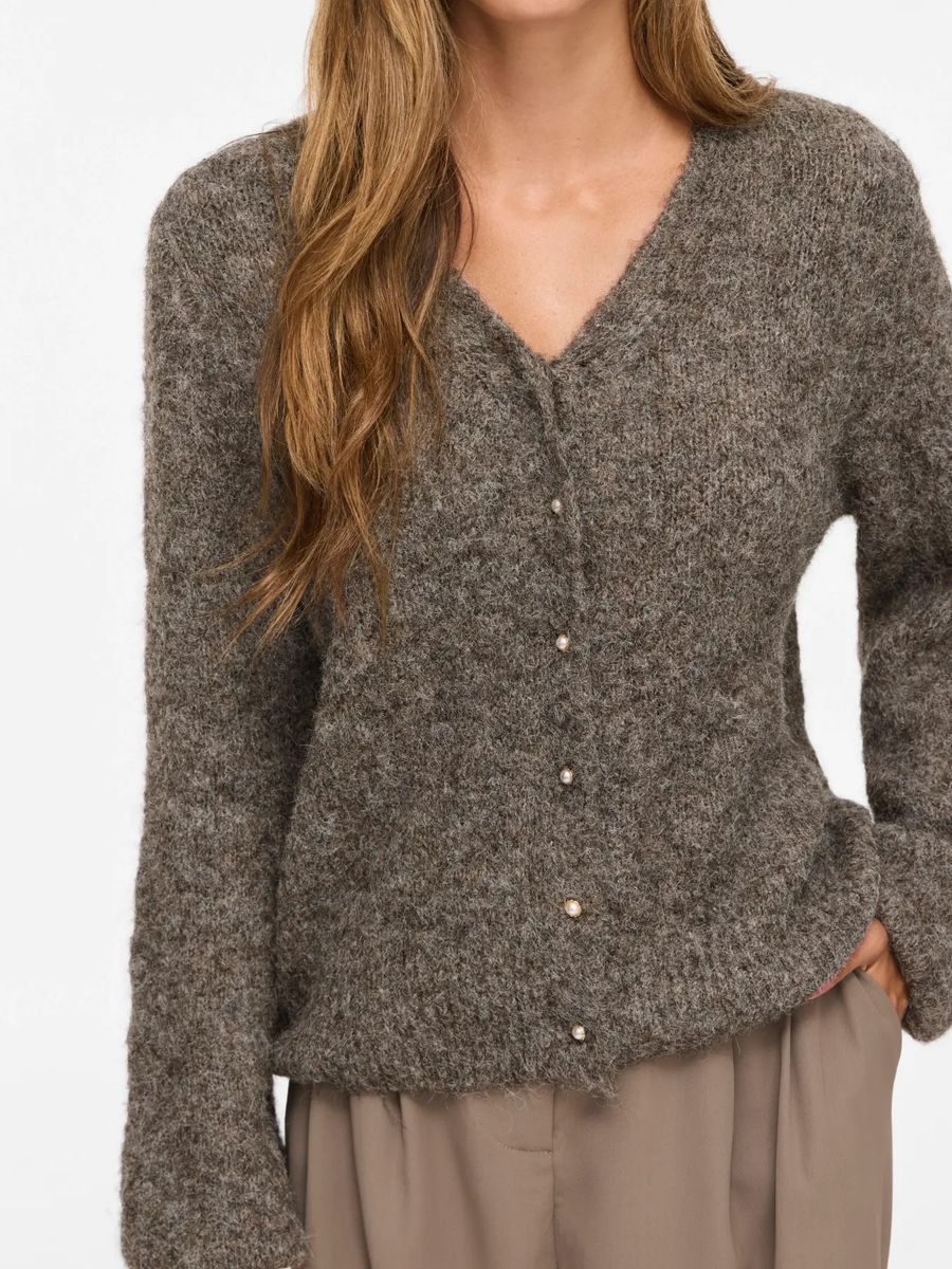 MARLEY V-HALS CARDIGAN - MULVARP